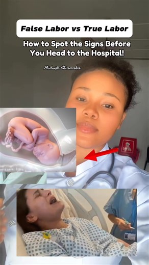 Signs of True Labor vs False Labor #laboranddelivery #ChildbirthEducation #Pregnancy #pregnant #midwifechiamaka | Midwife Chiamaka