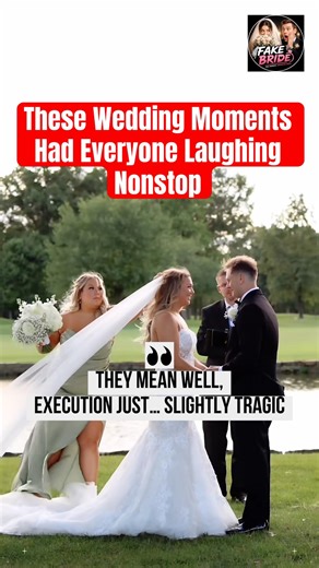 These Wedding Moments Had Everyone Laughing Nonstop