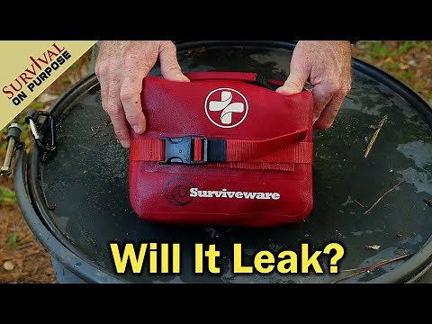 Surviveware Waterproof First Aid Kit - Let's Test It!