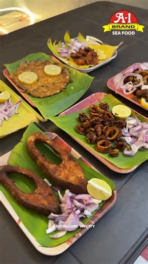 Krishnagiri MyCity on Instagram: "🐟😋A1 SEA FOOD – Only Shop for Fresh Kadal Meen! 🔥 🌊 Available Fishes: Kadal Meen, Mathi, Nethili, Aiyila, Vangaram, Era, etc 20 varieties 🍽️ Special Items: Sora Puttu | Fish Omelet | Era Vadai 🎉 Offer: Buy 1/4 Kg – Get 1 Mini Cool Drinks FREE! 🥤 🕙 Timing: 10 AM – 10 PM 🌾 Also Available: Sirudhaniya Kanji Mix Karuppu Kavuni Kanji Mix Mapillai Samba Kanji Mix Milagai Thool | Sambar Powder Dhaniya Powder | Kari Masala (Veetu Murai Padi) For Order WhatsApp 