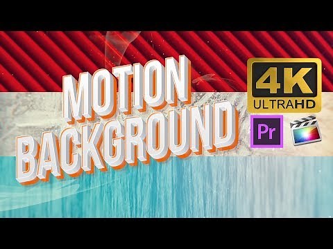 2D Animated Motion Backgrounds Pack 4K UHD - Free Download