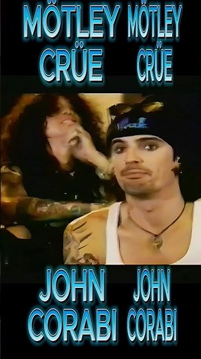 1994: When MOTLEY CRUE were super excited to have JOHN CORABI! #motleycrueshorts