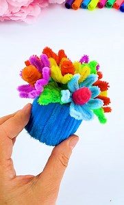410K views · 2.4K reactions | DIY pipe cleaner flower pot | DIY by Pipe-Cleaner-Crafts B | Facebook