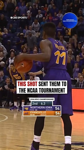 Northern Iowa’s buzzer beater in the 2016 Missouri Valley Conference tournament title game sparked a SPECIAL March run 🔥 | CBS Sports College Basketball