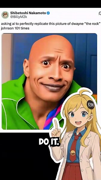 AI Tried to Copy The Rock 100 Times. It Failed.