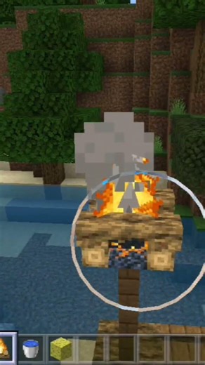 Minecraft Island Beach Bar #minecraft #shorts