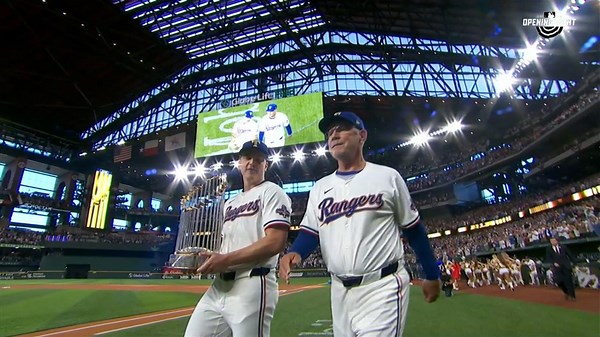 Los Rangers presentan el trofeo
