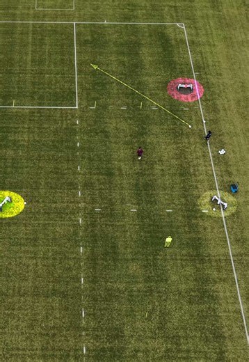 Full-Back Training Drill: Position-Specific Passing & Overlap Practice