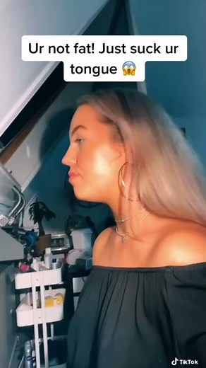 How to get a defined jawline: mewing and tongue posture (short version)