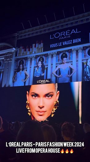 Paris Fashion Week 2024: Live L'Oreal Paris Event