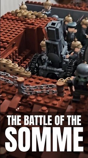 I built The BATTLE OF THE SOMME in LEGO...