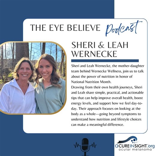 Eat Better, Feel Better | The Eye Believe Podcast | A Cure In Sight™