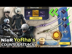 *FREE* How To Unlock Nier Yorha's Counterattack FREE Blood Sword + Virtuous Sword + Character Codm