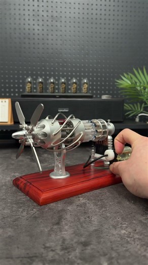 Come experience the allure of external combustion engines.#diy #model #toys