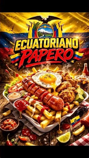 Ecuatoriano Papero 🍟🇪🇨 #ecuador #salchipapa #shrots