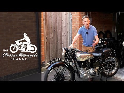 Vincent HRD Comet (Pre-War) - A Classic British Vintage Motorcycle