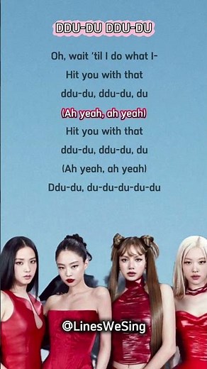 DDU-DU DDU-DU – BLACKPINK (Lyrics)