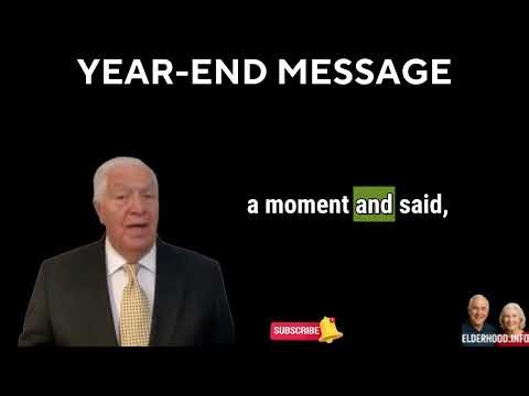 YEAR-END MESSAGE