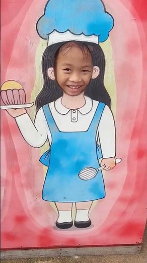 Nurse has a syringe #kindergarten