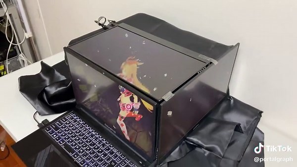 Portalgraphと液晶を使った新しい体験