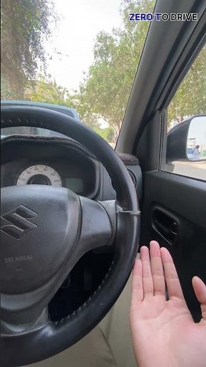 Day 7 Driving Lesson | Steering Wheel Levers Explained | Indicator & Wiper Basics for Beginners