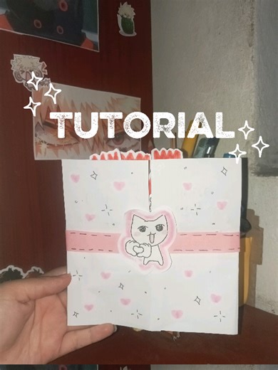 ✨tutorial del vídeo anterior ✨(perdón por demorar) #cartas #manualidades #detalle