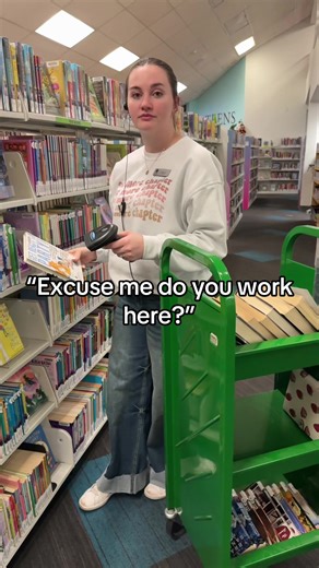 Big library fans over here🥳 #librarytok #utahlibraries #librariantok #supportyourlocallibrary #librarylife