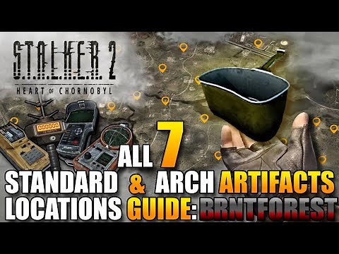 All Artifact Locations: Burnt Forest - Stalker 2 Guide