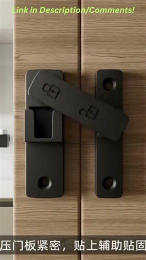 This Old School Door Lock Is Going Viral 🚪🔒 No Drill, No Damage!