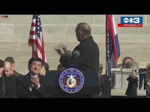 Missouri Governor Mike Kehoe delivers inauguration speech