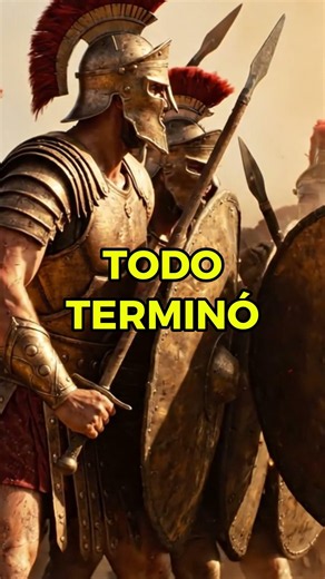 Así cayó el ejército INVENCIBLE de Esparta 😳