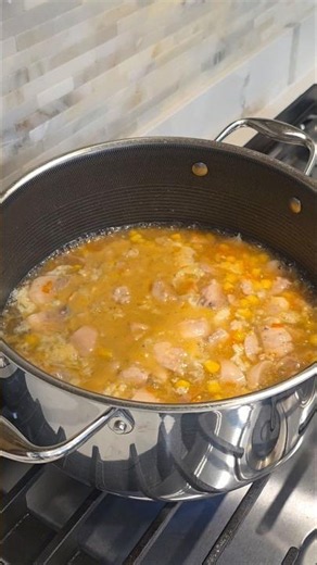 Chicken and Corn soup #pinoyfood