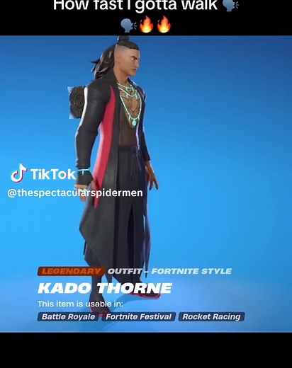 How Fast I Gotta Walk - Kenjaku, JJK, Anime | Fortnite, Video Games