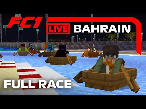 The F1 Bahrain GP 1:1 Scale in Minecraft!