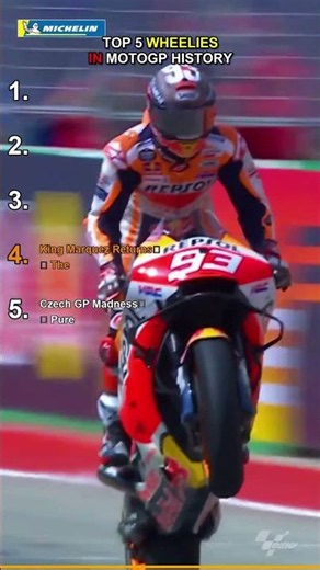 Top 5 INSANE MotoGP Wheelies of All Time! 🏍️💨