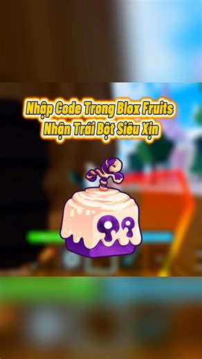 Nhập Code Mới Nhất Trong Blox Fruits Nhận Trái Bột Siêu Xịn #roblox #bloxfruits