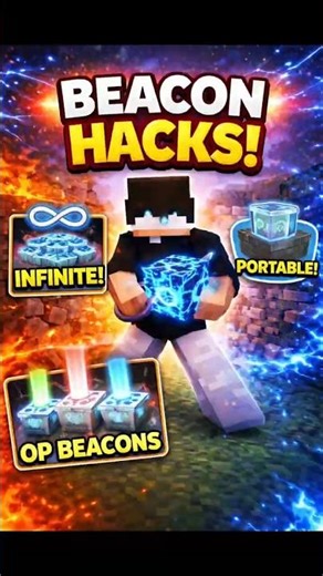 Minecraft Best Beacon Hacks & Dropper Tricks 😱 | Secret Hacks You Must Try!