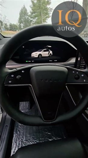 2024 White Tesla Model X Interior Walk Around | @IQautos