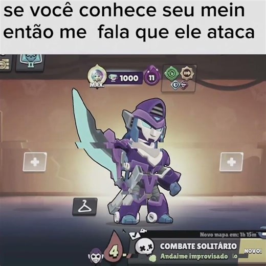 se você 🫵 conhece seu mein me fala o que ele ataca então #brawlstars #mein #bralers