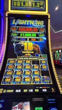 Maxed Grand Jackpot & Maxed Major Jackpot Lightning Buffalo Link River Spirit Casino #slots #casino