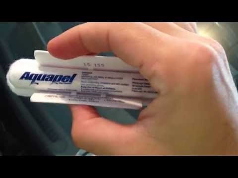 Aquapel Application