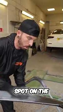 DIY Car Paint Job: Watch a Pro Level Auto Body Shop Process! #shorts