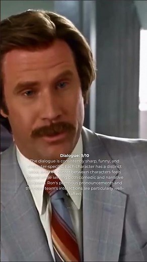 Anchorman: 9/10 Dialogue Score