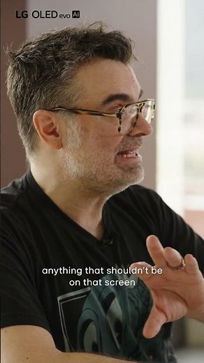 Joe Lynch on LG OLED evo G6 | Reflection-Free Screen for Pure Filmmaker Vision