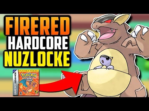 CAN I BEAT A POKÉMON FIRERED HARDCORE NUZLOCKE!? (Pokémon Challenge)