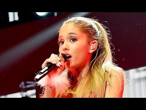Ariana Grande Falls On-stage Live In Concert