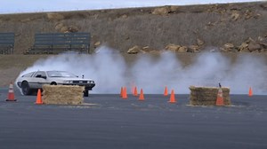 Stanford’s all-electric, autonomous DeLorean is going way into the future. Stanford engineers have programmed "Marty" to flawlessly steer its way through a 1-kilometer obstacle course with the ease and precision of the best drivers in the world. Check out the test drive! More on NBC Bay Area at 5 & 6pm. | Janelle Wang