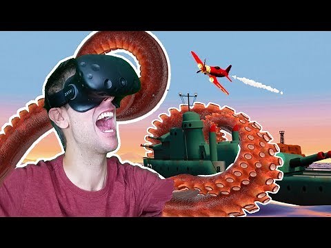 BECOMING THE MIGHTY KRAKEN IN VR! DESTROYING ENTIRE CIVILIZATIONS! - Kraken HTC VIVE Gameplay