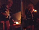 Miley Cyrus appears to smoke hand-rolled cigarette on night out