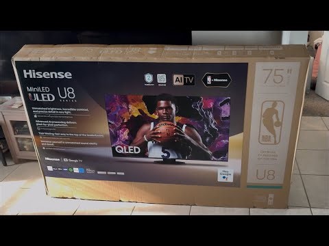 Hisense 75” U8 Mini-LED Review (2025) | 5000 Nits, 165Hz, VRR 288, Dolby Vision IQ